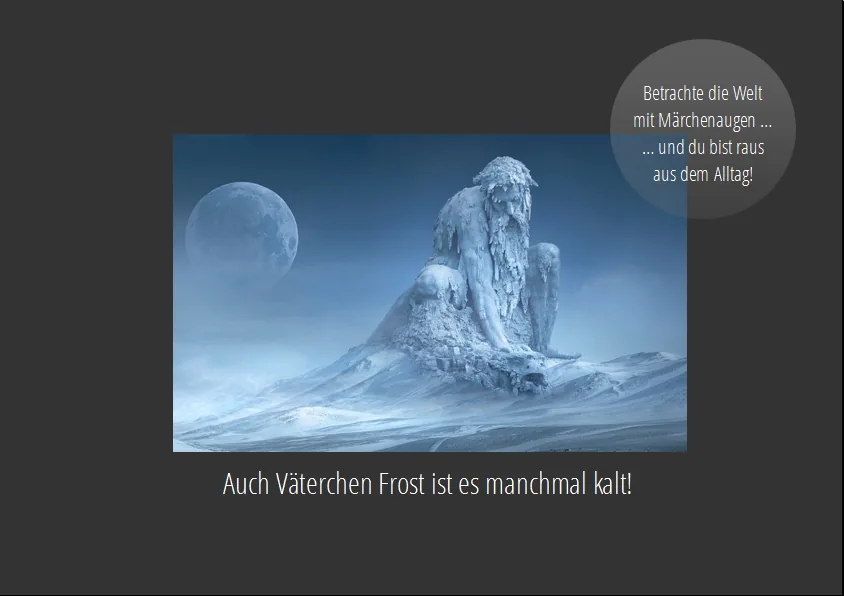 Märchenaugen: Schnee-Riese