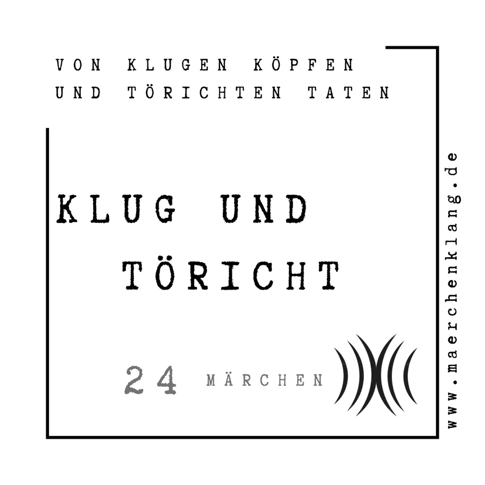 klug und töricht - Kalenderaufkleber