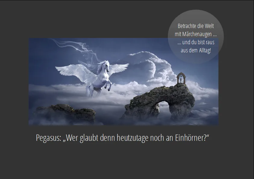 Märchenaugen: Pegasus